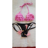 Malla Bikini Triangulo + Bombacha Importado Nuevo Lanzamient