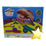 Dentista Bromista Con 5 Botes De Plastilina De Play-doh