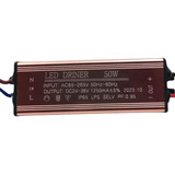 15 Led Driver Bivolt Reator Para Chip 50w Reposição Refletor