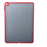 Funda Tpu Matte C/ Bordes De Color Para iPad Air 2 9.7 