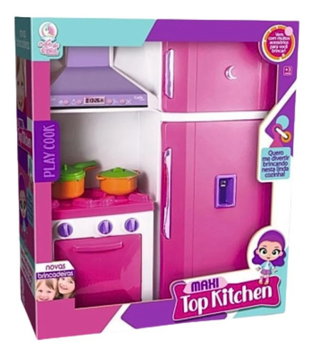 Cozinha Infantil Completa  Com Acessórios Brinquedo