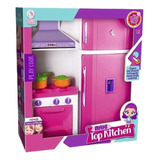 Cozinha Infantil Completa  Com Acessórios Brinquedo