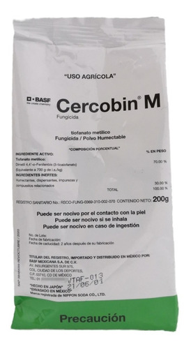 Cercobin M 200g, Fungicida