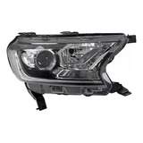 Faro Derecho Principal En Led Para Ford Ranger 2016 - 2020