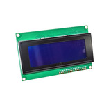  Módulo De Pantalla Lcd  20x4 Caracteres Azules Emakers