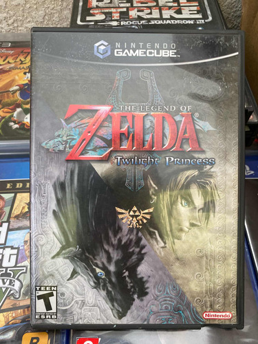 Caja Y Manual De Zelda Twilight Princess Nintendo Game Cube!