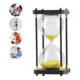 W Reloj De Arena De Madera De 30 Minutos Para Decorar Y