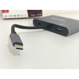 Adaptador Usb Tipo C 3.0 X Hdmi Vga Audio Usb Type C 5em1