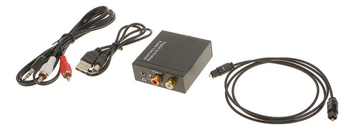 Coaxial Óptico Digital Toslink S/pdif A Analógico R/l Rca