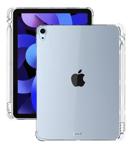 Estuche Silicona Transparente Para iPad Air 4/5 10.9