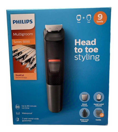 Rasuradora Multigroom 9 En 1 Mg5720 Philips