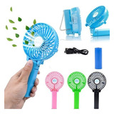 Ventilador De Mano Handy Mini Fan + Pila De Litio Recargable