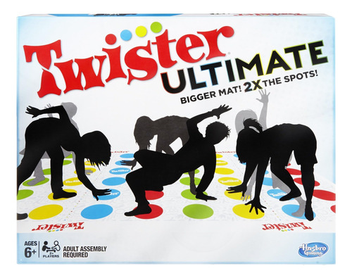 Twister Ultimate: Tapete, Más Manchas De Colores, Familia, J