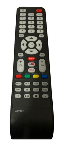 Control Remoto Smart Tv Para Atvio Atv102