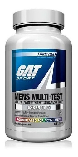 Gat Sport Mens Multi Test 60 Tabs Multivitaminico