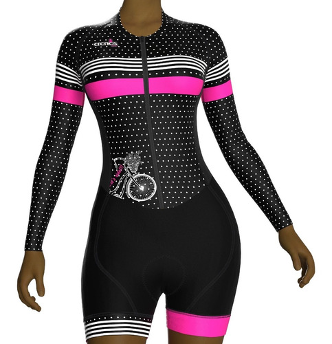 Enterizo Uniforme Ciclismo Mujer Let´s Ride 6374