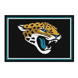 Fanmats - 6584 Nfl Jacksonville Jaguars Alfombra De Felpa De