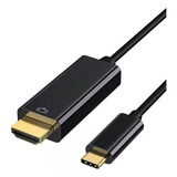 Conversor Cable Adaptador Usb C A Hdmi Mac Pc 4k Noga 1,8m