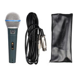 Microfono De Mano Gbr Beta 49 Dinámico Con Cable Y Estuche