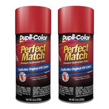 Paq. 2 Pintura En Spray Color Rojo Tornado Dupli-color