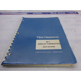 Tektronix Df1 Display Formatter With Options Manual Uuv