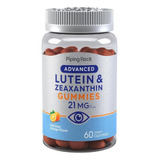 Luteina + Zeaxantina Mirtilo, 21 Mg Laranja 60 Gomas Veganas