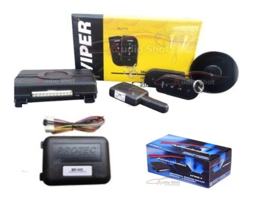 Alarma Viper 3106v+interfaz 4vidrios+arrancador 