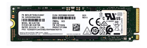 Disco Solido Ssd 1tb Nvme Pcie Gen3 X4 Samsung Pm981a 10 Hrs