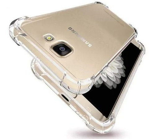 Funda Para Samsung J7 2016 Transparente Anti Golpes 