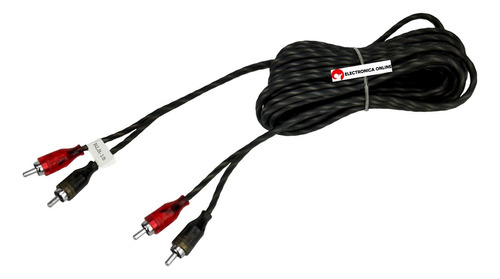 Cable Rca 4.50 Mts Para Audio Anti Flama Libre De Oxigeno