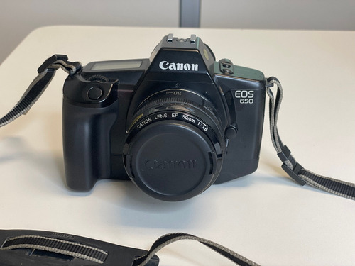 Câmera Canon Eos 650 Analógica, Flash Speedlite