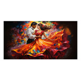 Lienzografía Baile Andaluz, Impresión Digital Decorativa