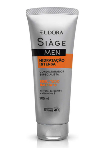 Eudora Siage Men Condicionador Hidratacao Intensa 200ml