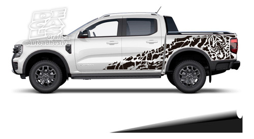 Calco Ford Ranger 2023 - 2024 Escorpion Juego Con Porton