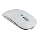 Mouse Sem Fio Recarregável Led 2.4 Ghz Bluetooth Wireless Cor Branco