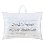 Travesseiro Buddemeyer Toque De Pluma Algodão Branco 50x70cm