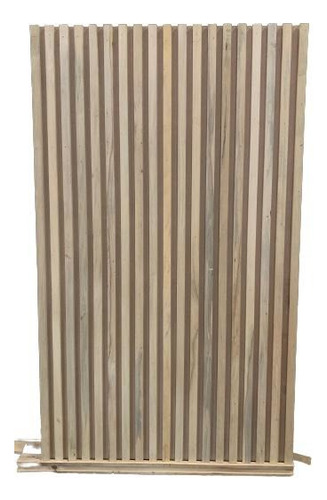 Revestimiento Ranurado Madera Wall Panel 1.08 X 1.80 -ddika 