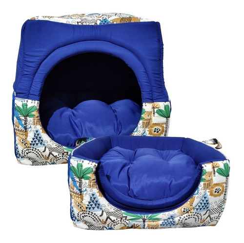 Cama Caminha Para Pet Casinha Toca Túnel Cachorro Gato Tamgg