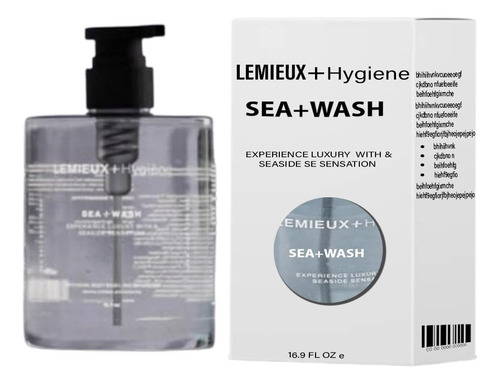 Sea + Wash He - Detergente Concentrado De Alta Eficiencia, 5