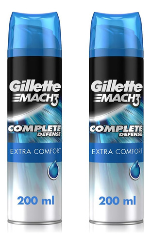 Gillette Mach3 Extra Comfort, Gel Para Afeitar Barba De