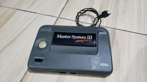 Master System 3 Sem O Plástico Do Do Botao Power Td Funcionado.h2