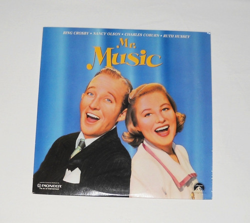 Mr. Music Bing Crosby Nancy Olson Coburn Hussey Laser Disc