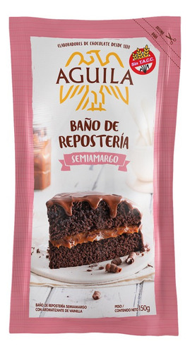 Baño De Reposteria Aguila Chocolate Semiamargo Mediano