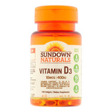 Vitamina D3 400 Ui (100 Softgel) Sundow