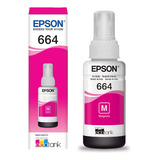 Refil P/tanque De Tinta Magenta T664320-al Epson