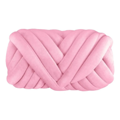25 Metros De Hebra De Cuerda Para Coser Rosa Claro .
