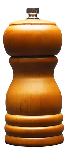 Molino Manual Sal Pimienta Especias 11.5 Cm Madera