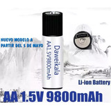   Pila Aa Recargable Litio Usb Tipo C  1.5v 9800mah 