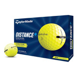 Pelotas De Golf Taylormade Yellow Distance+ 2021
