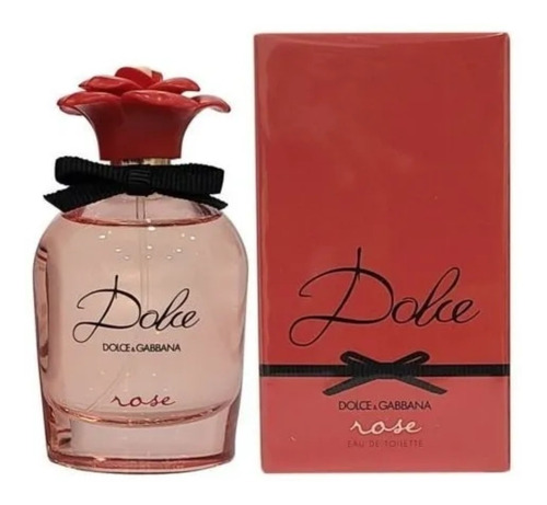 Perfume Dolce Rose Edt 75 Ml Mujer Original / Multiofertas